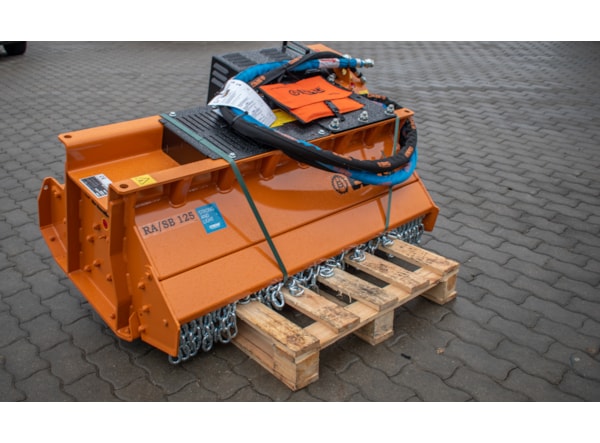 Tocator vegetatie - excavator Berti RA/SB  125  --  7.5 - 9.5 tone, Ø 7 cm de vanzare